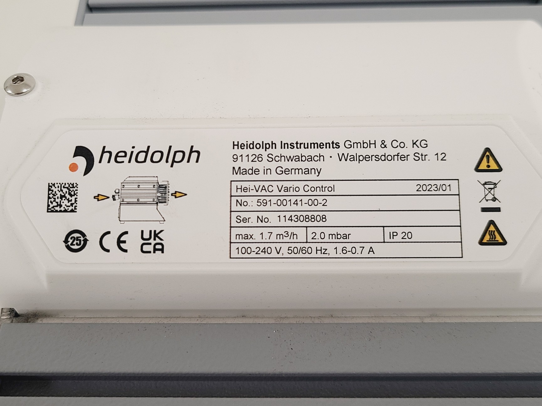 Image of Heidolph Hei-VAP Ultimate Rotary Evaporation System w/ HEI-Chill 600 2023 Lab