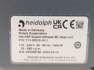 Thumbnail image of Heidolph Hei-VAP Ultimate Rotary Evaporation System w/ HEI-Chill 600 2023 Lab