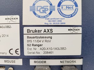 Thumbnail image of Bruker AXS S2 RANGER X-Ray Fluorescence Spectrometer Lab