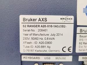 Thumbnail image of Bruker AXS S2 RANGER X-Ray Fluorescence Spectrometer Lab