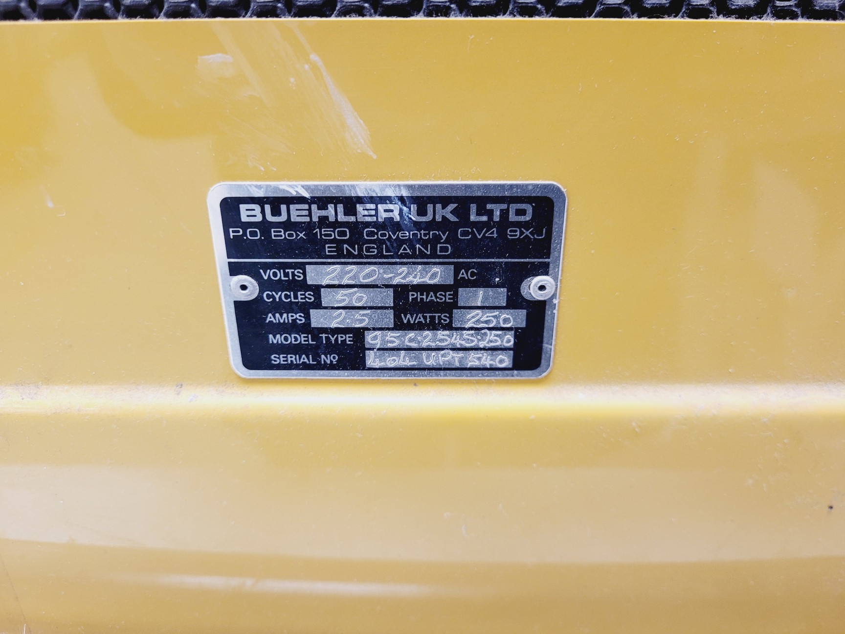 Image of Buehler Metaserv Metallographic Dual Polisher/Grinder 95C.2545.250