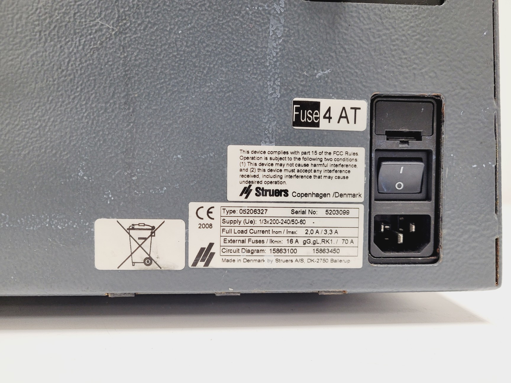 Image of Struers LaboPol-5 Metallographic Single Polisher/Grinder