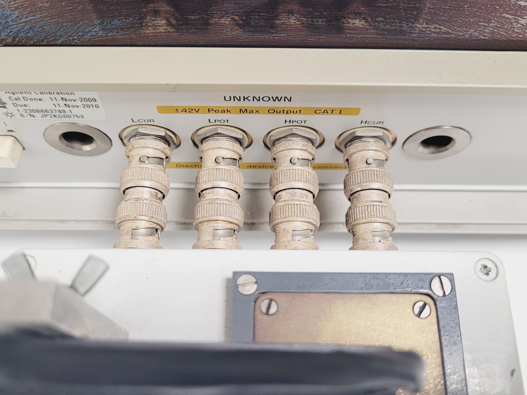 Image of Agilent 4294A Precision Impedance Analyser Lab