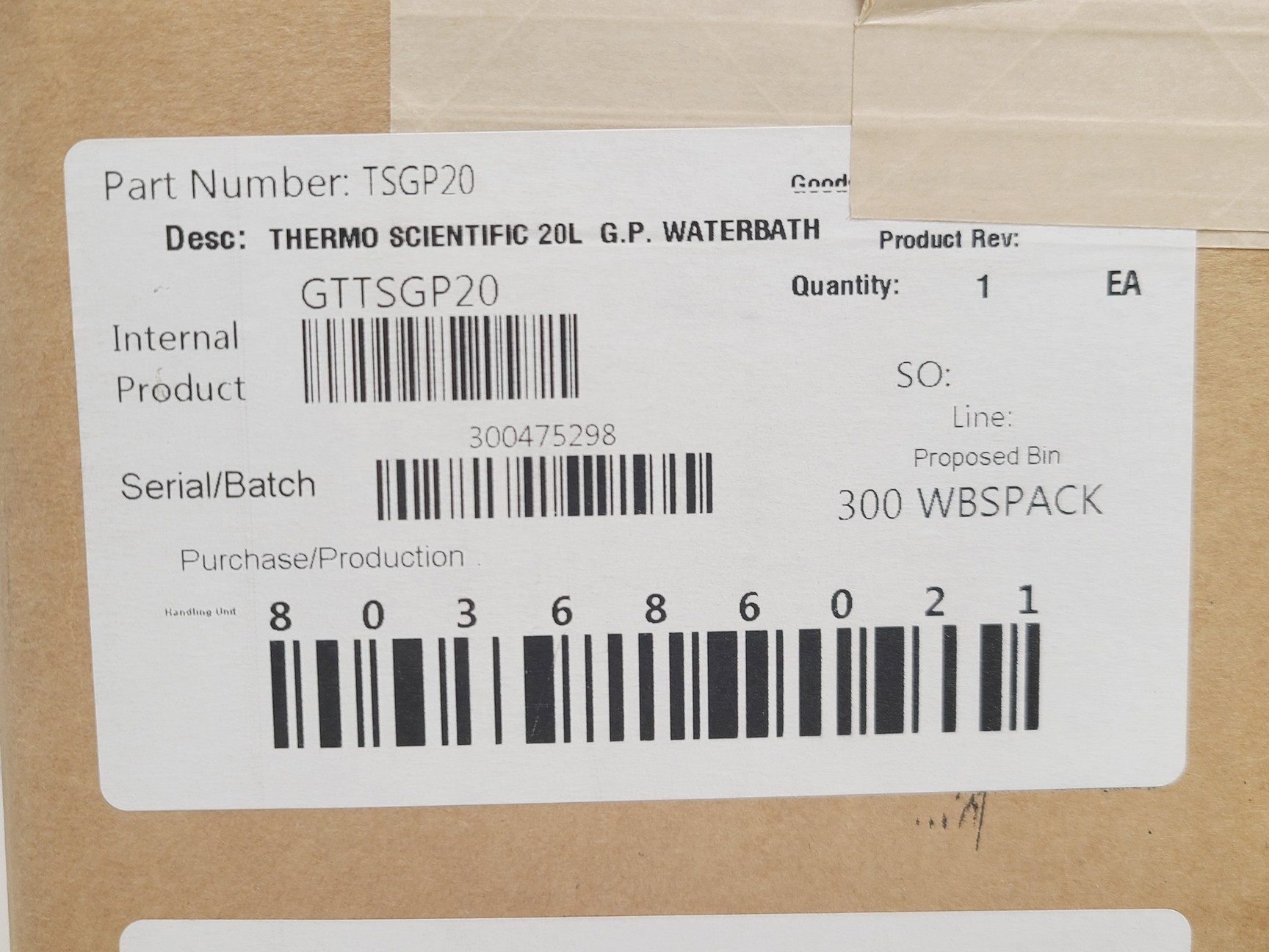Image of Thermo Scientific Precision GP20 20L Water Bath 2021 