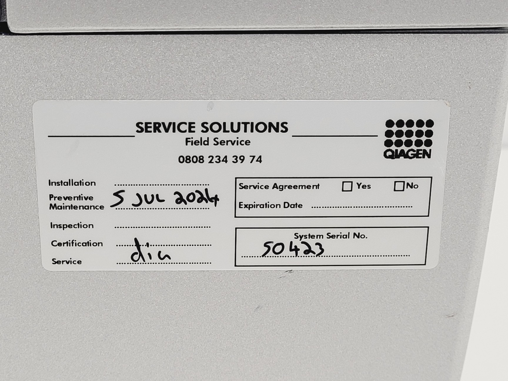 Image of Qiagen QIAxcel Connect Electrophoresis Instrument