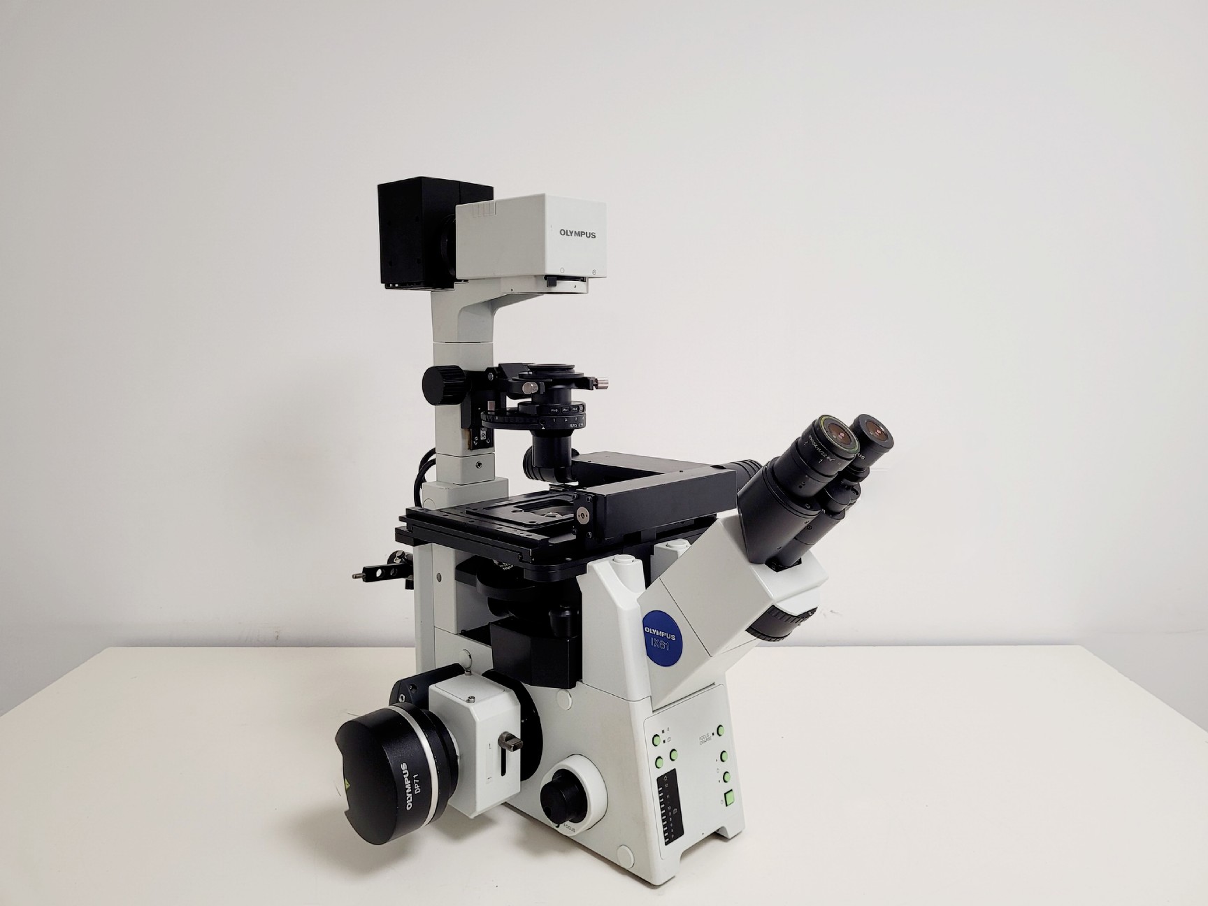 Image of Olympus IX81 with Olympus MT20 Cell IR System