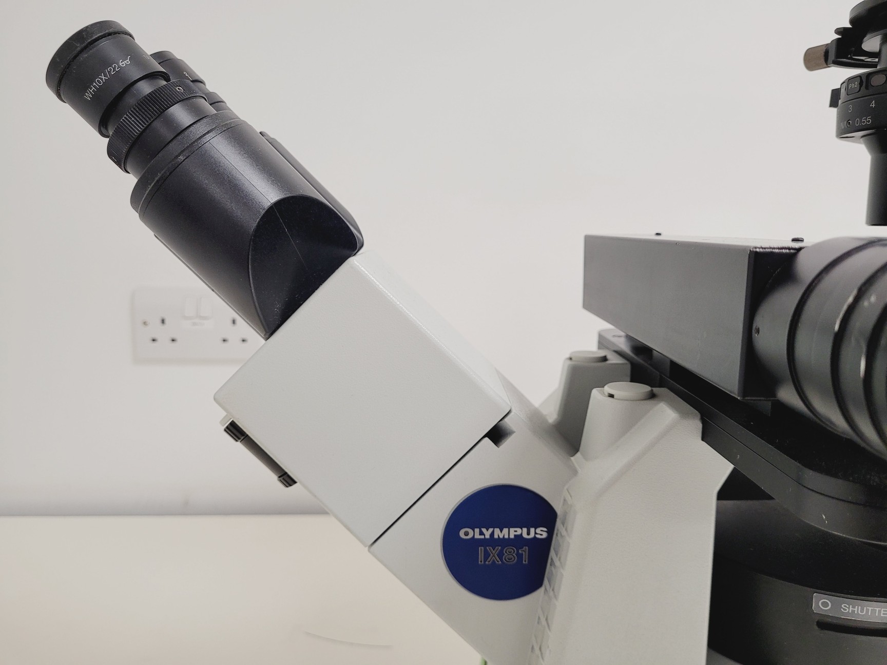 Image of Olympus IX81 with Olympus MT20 Cell IR System