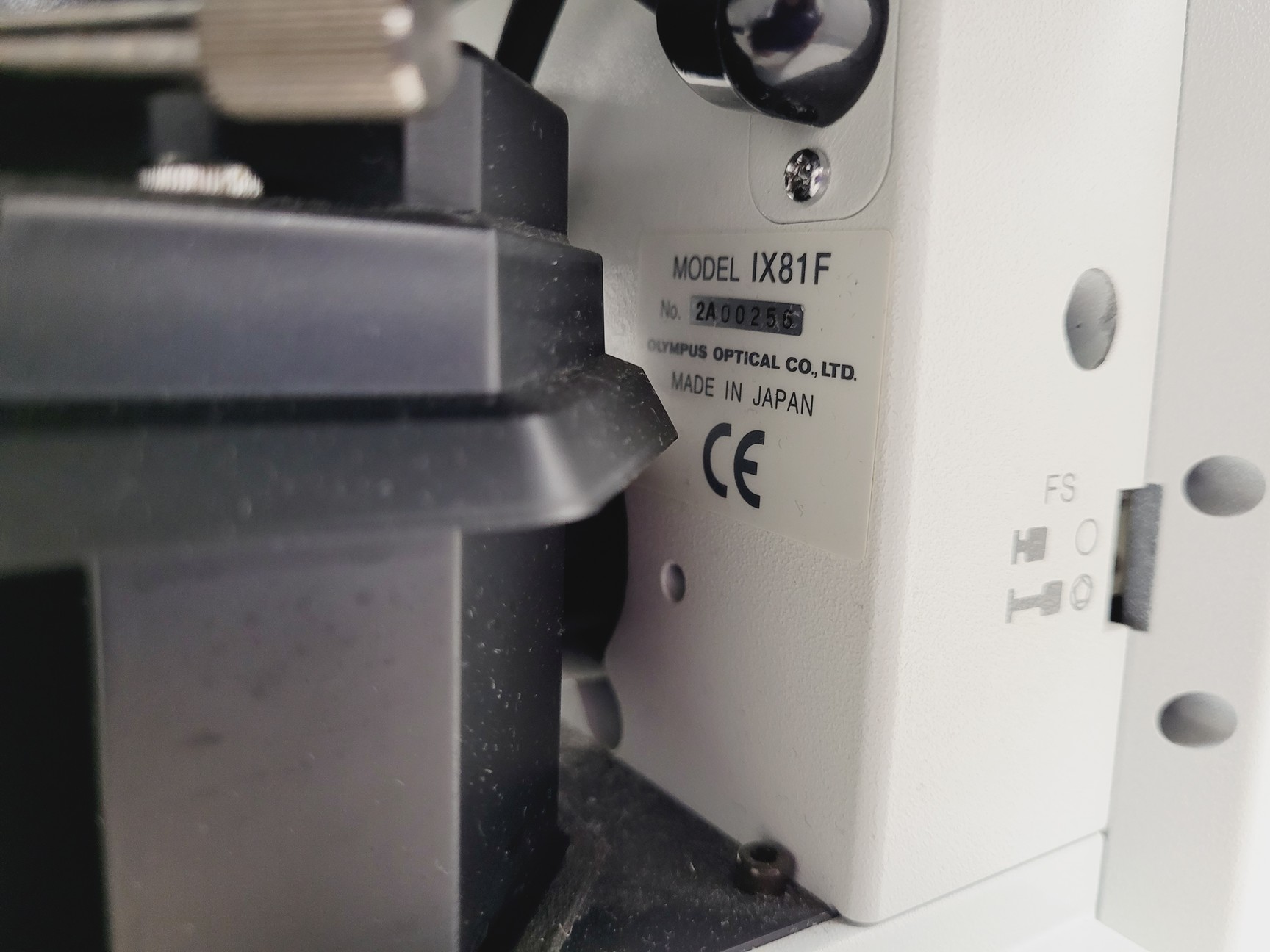 Image of Olympus IX81 with Olympus MT20 Cell IR System