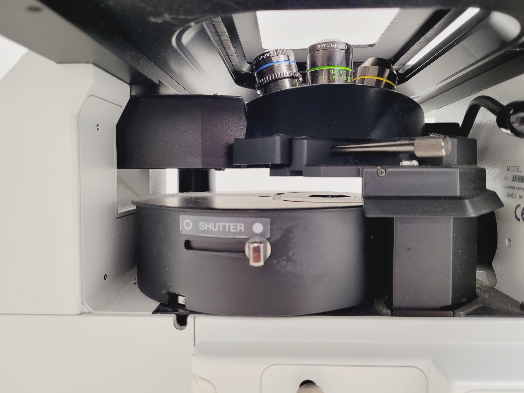 Image of Olympus IX81 with Olympus MT20 Cell IR System