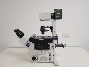 Thumbnail image of Olympus IX81 with Olympus MT20 Cell IR System