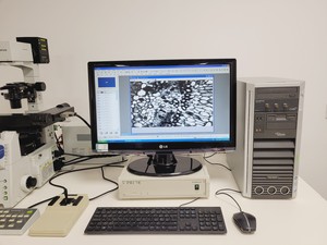 Thumbnail image of Olympus IX81 with Olympus MT20 Cell IR System