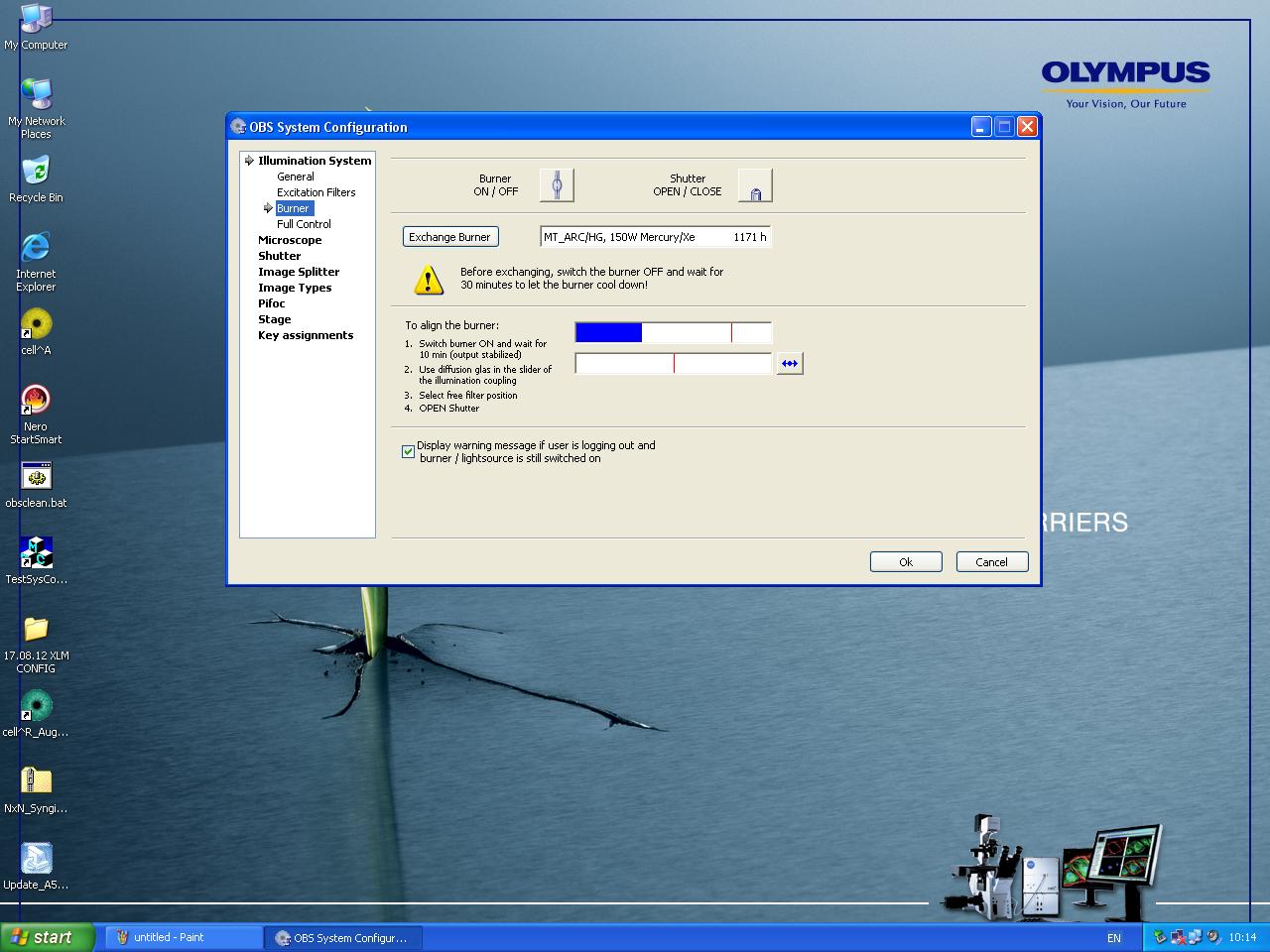 Image of Olympus IX81 with Olympus MT20 Cell IR  w/ Software - Complete System