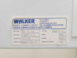 Thumbnail image of CAS HLF 1200 Horizontal Laminar Flow Cabinet 120x75x130 cm Lab