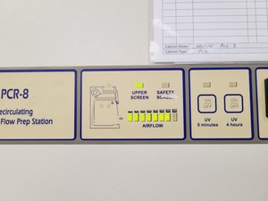 Thumbnail image of Labcaire PCR8 PCR Workstation/Laminar Flow Cabinet Lab