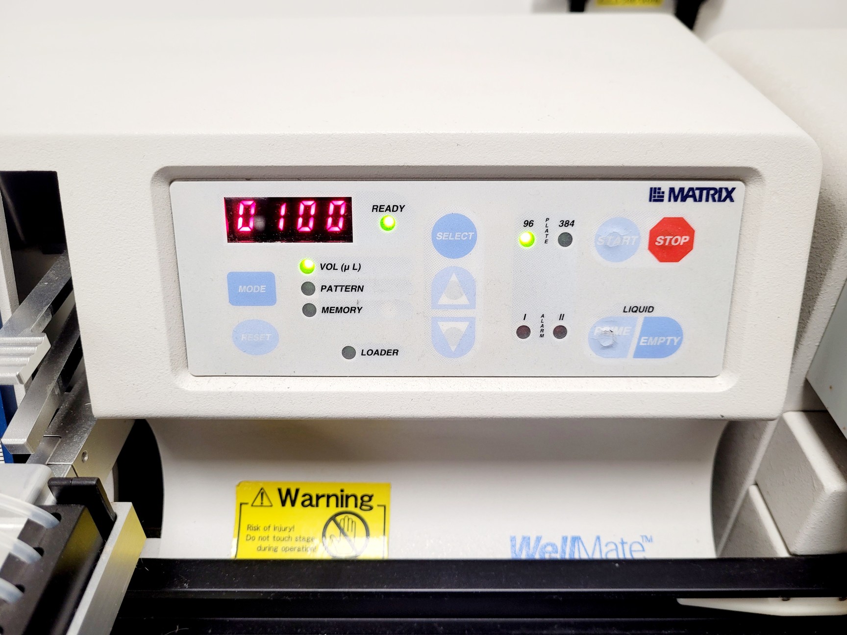 Image of Matrix WellMate Microplate Dispenser with WellMate Stacker
