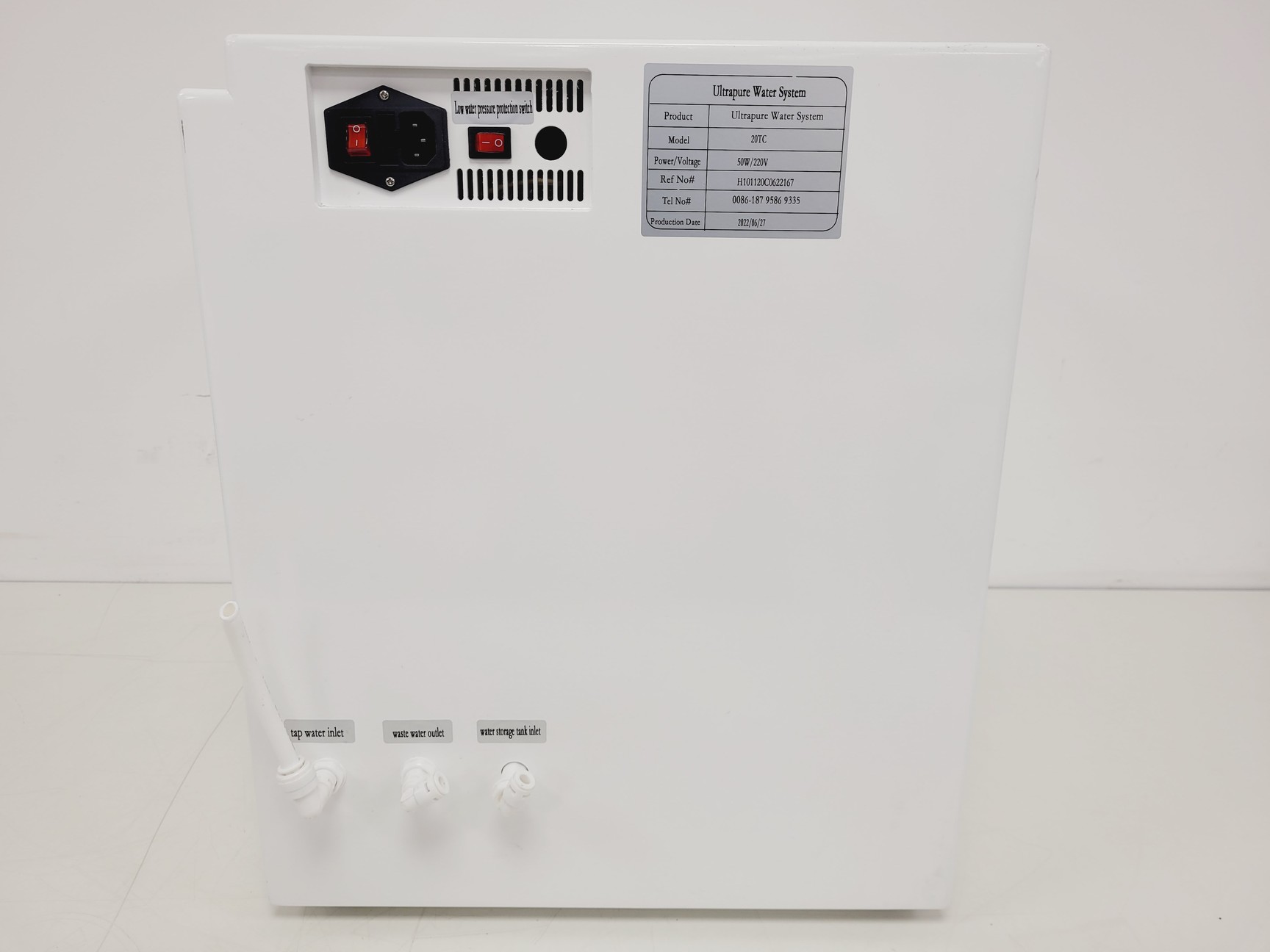 Image of Ultrapure Water System Model 20TC with Tankpro Pro-3.2 Water Storage Tank (2021)