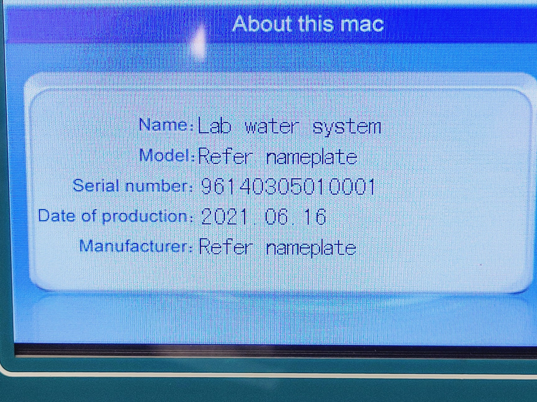 Image of Ultrapure Water System Model 20TC with Tankpro Pro-3.2 Water Storage Tank (2021)