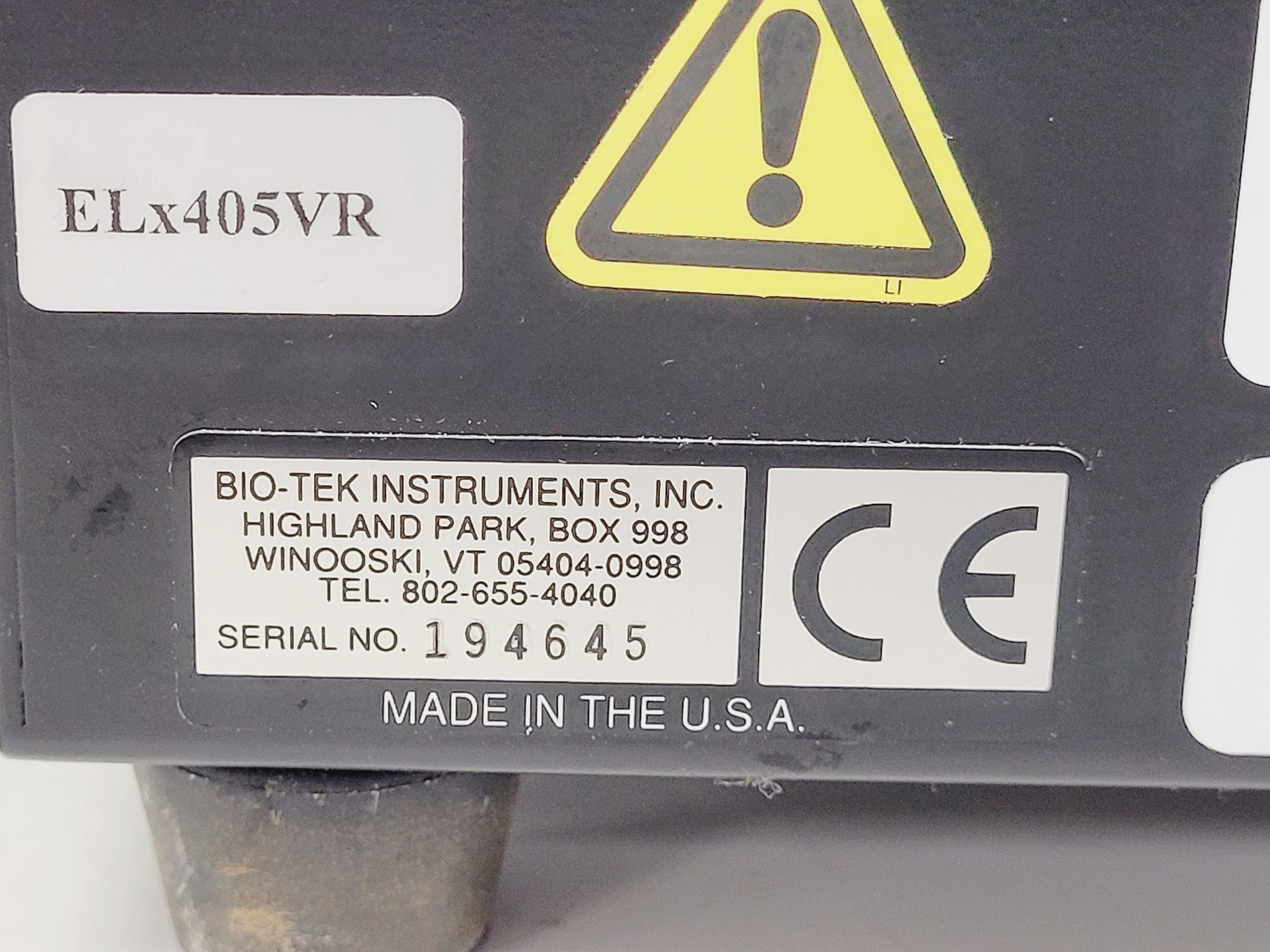 Image of BioTek ELx405 Microplate Washer with 2 Bottles