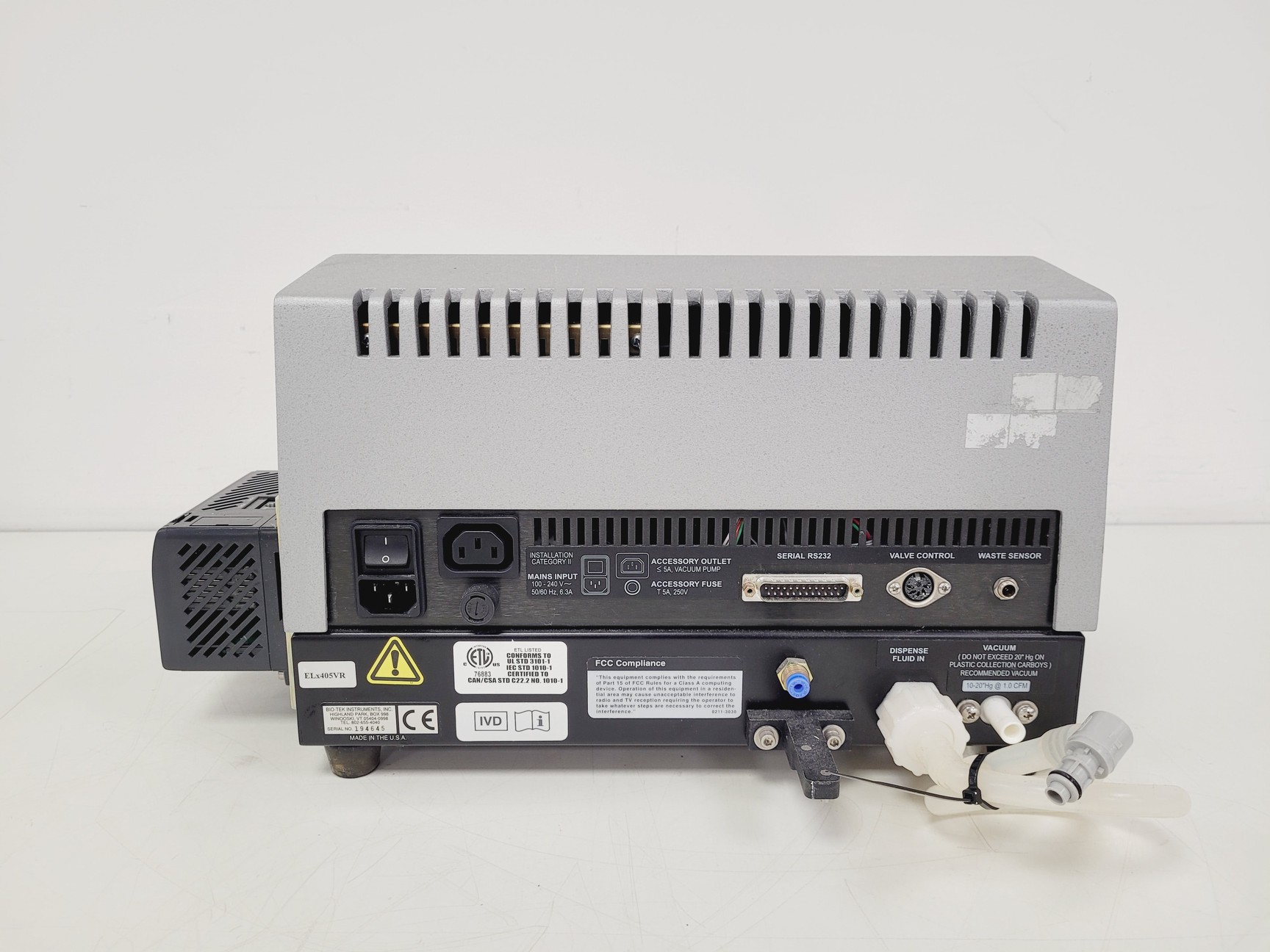 Image of BioTek ELx405 Microplate Washer with 2 Bottles