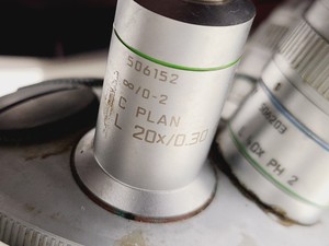 Thumbnail image of Leica DM IRB Inverted Microscope, Incubation Chamber, EBQ 100 & Hot Air Blower