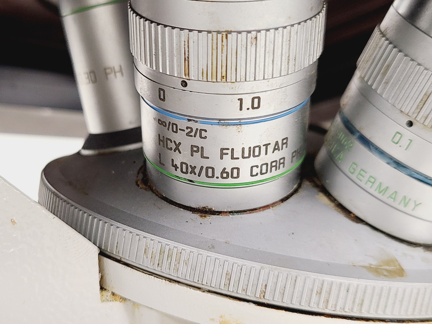 Image of Leica DM IRB Inverted Microscope, Incubation Chamber, EBQ 100 & Hot Air Blower