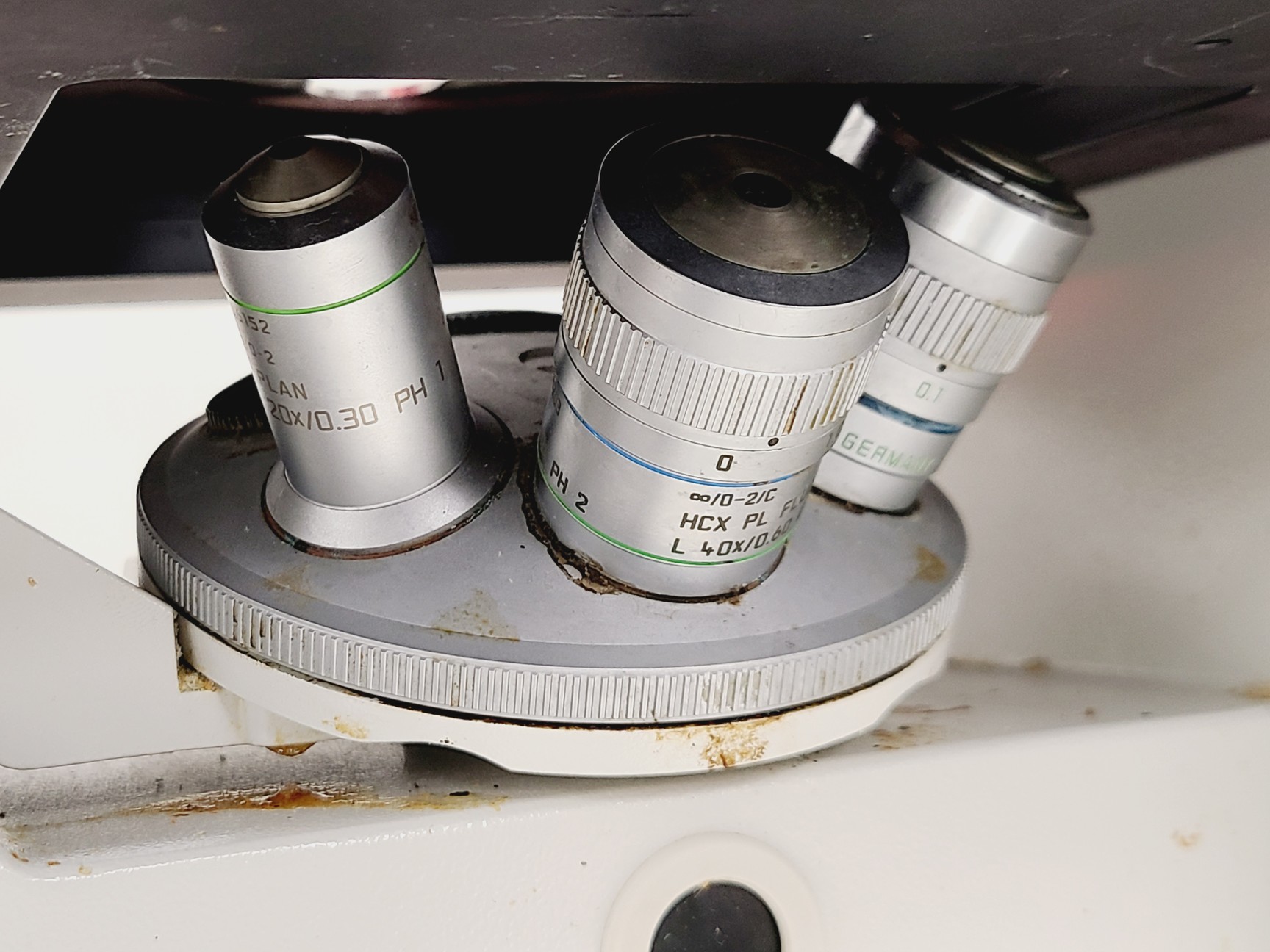 Image of Leica DM IRB Inverted Microscope, Incubation Chamber, EBQ 100 & Hot Air Blower