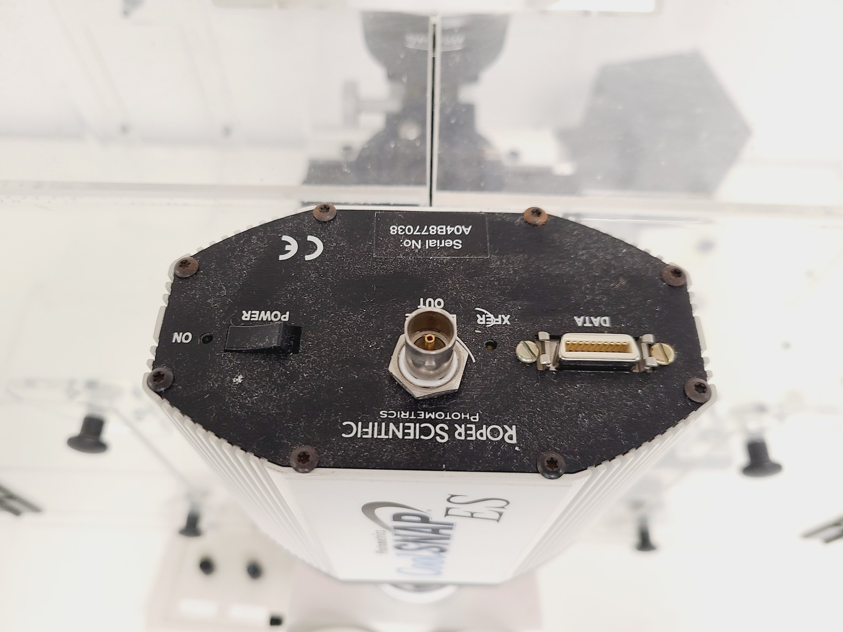 Image of Leica DM IRB Inverted Microscope, Incubation Chamber, EBQ 100 & Hot Air Blower