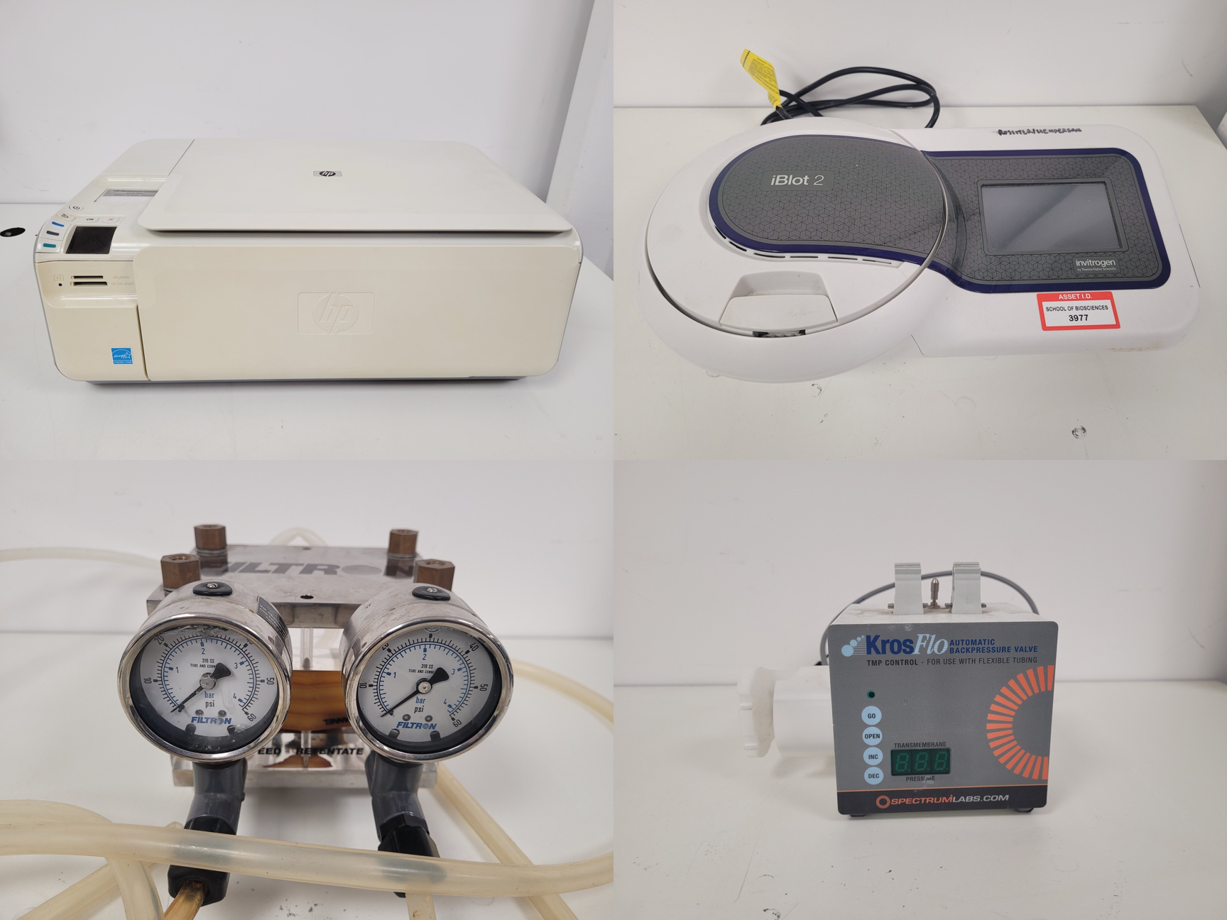 Image of Mixed Job Lot of Laboratory Equipment - Fisher Scientific, Jenway, Grant, Techne