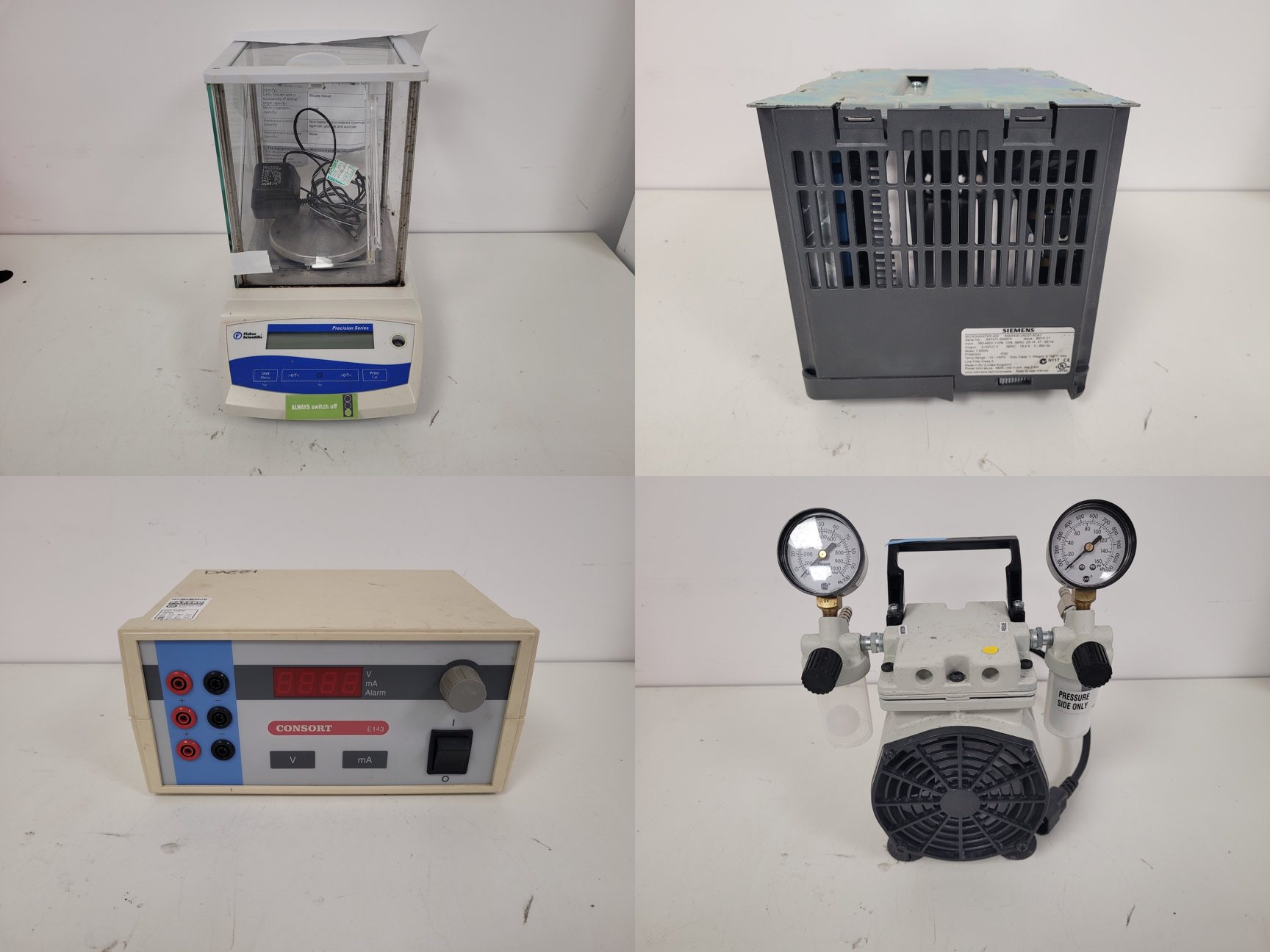 Image of Mixed Job Lot of Laboratory Equipment - Fisher Scientific, Jenway, Grant, Techne