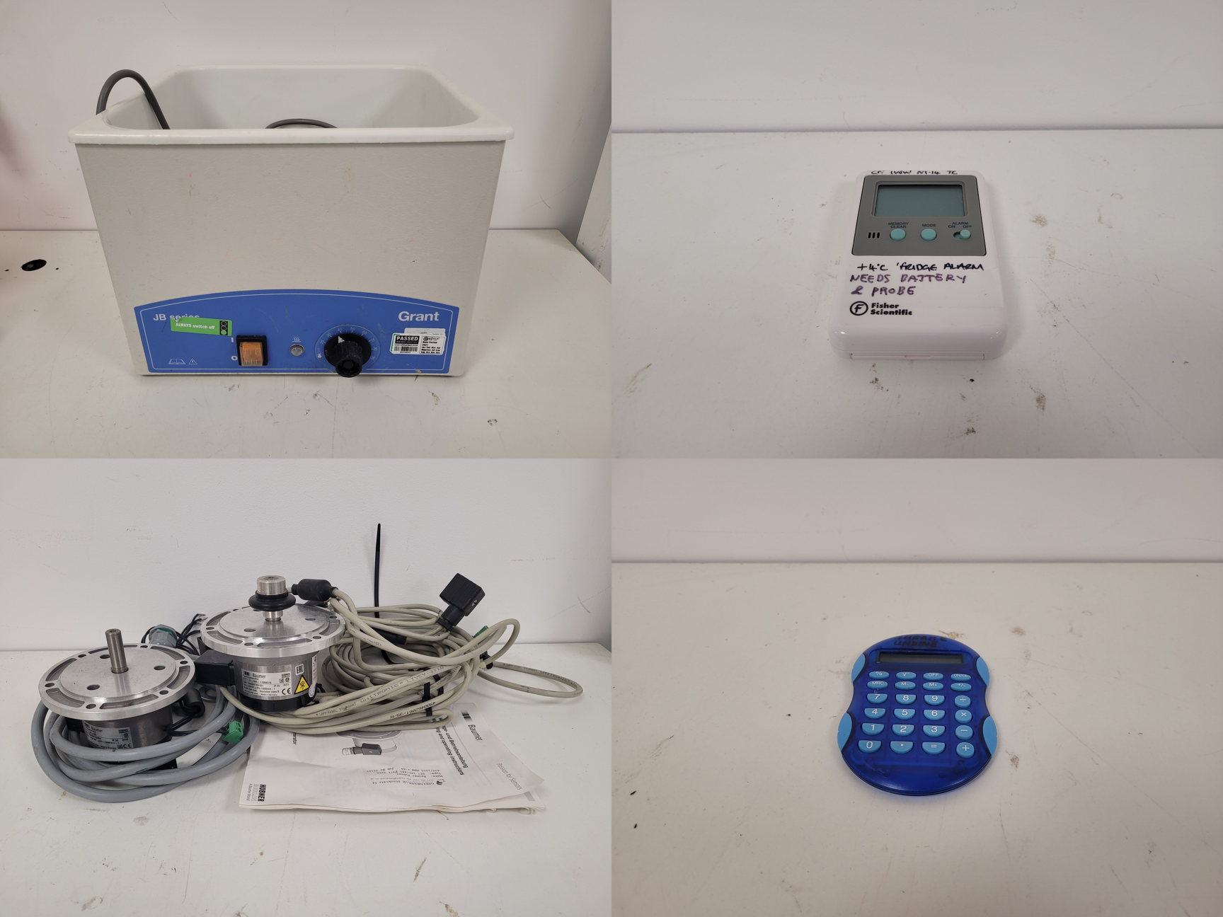 Image of Mixed Job Lot of Laboratory Equipment - Fisher Scientific, Jenway, Grant, Techne