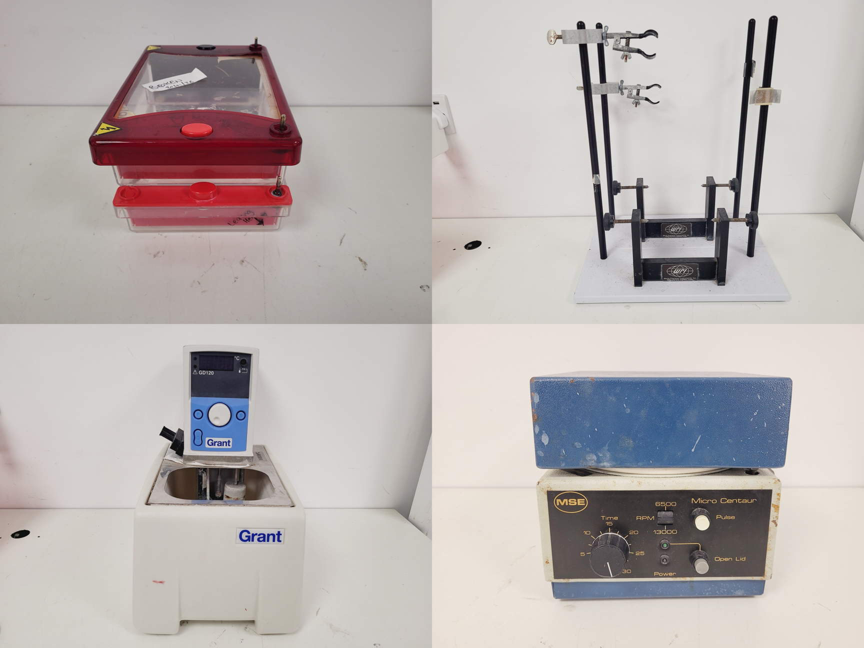 Image of Mixed Job Lot of Laboratory Equipment - Fisher Scientific, Jenway, Grant, Techne