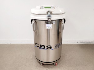 Thumbnail image of CBS Isolthermal V1500-AB Series LN2 Cryo-Storage Vessel