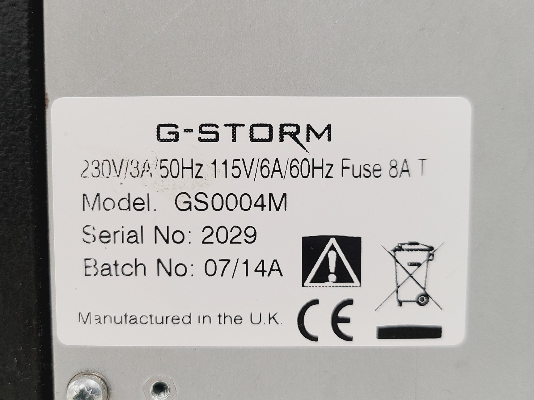 Image of G-Storm GS0004M PCR Machine Thermal Cycler