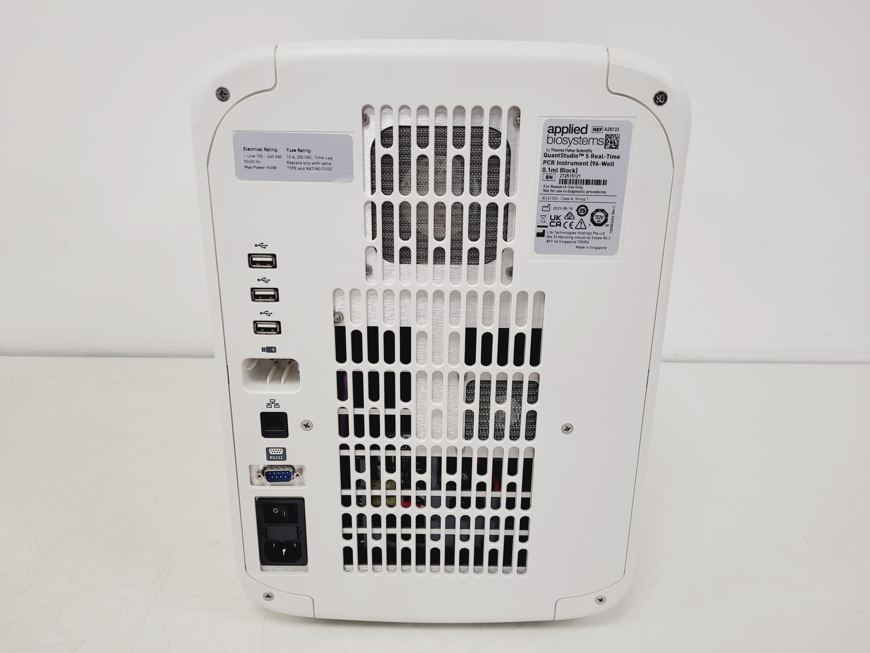 Image of Applied Biosystems QuantStudio 5 RT-PCR 96-Well 2023 0.1mL Block Lab