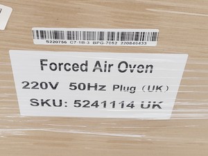 Thumbnail image of Cole-Parmer BPG-7052 Mechanical Convection Drying Forced Air Oven 50L New 2022