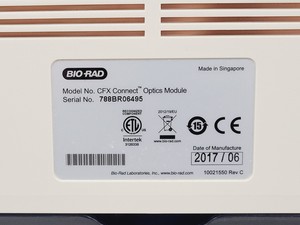 Thumbnail image of Bio-Rad CFX Connect Thermal Cycler Real-Time PCR 2017 Lab