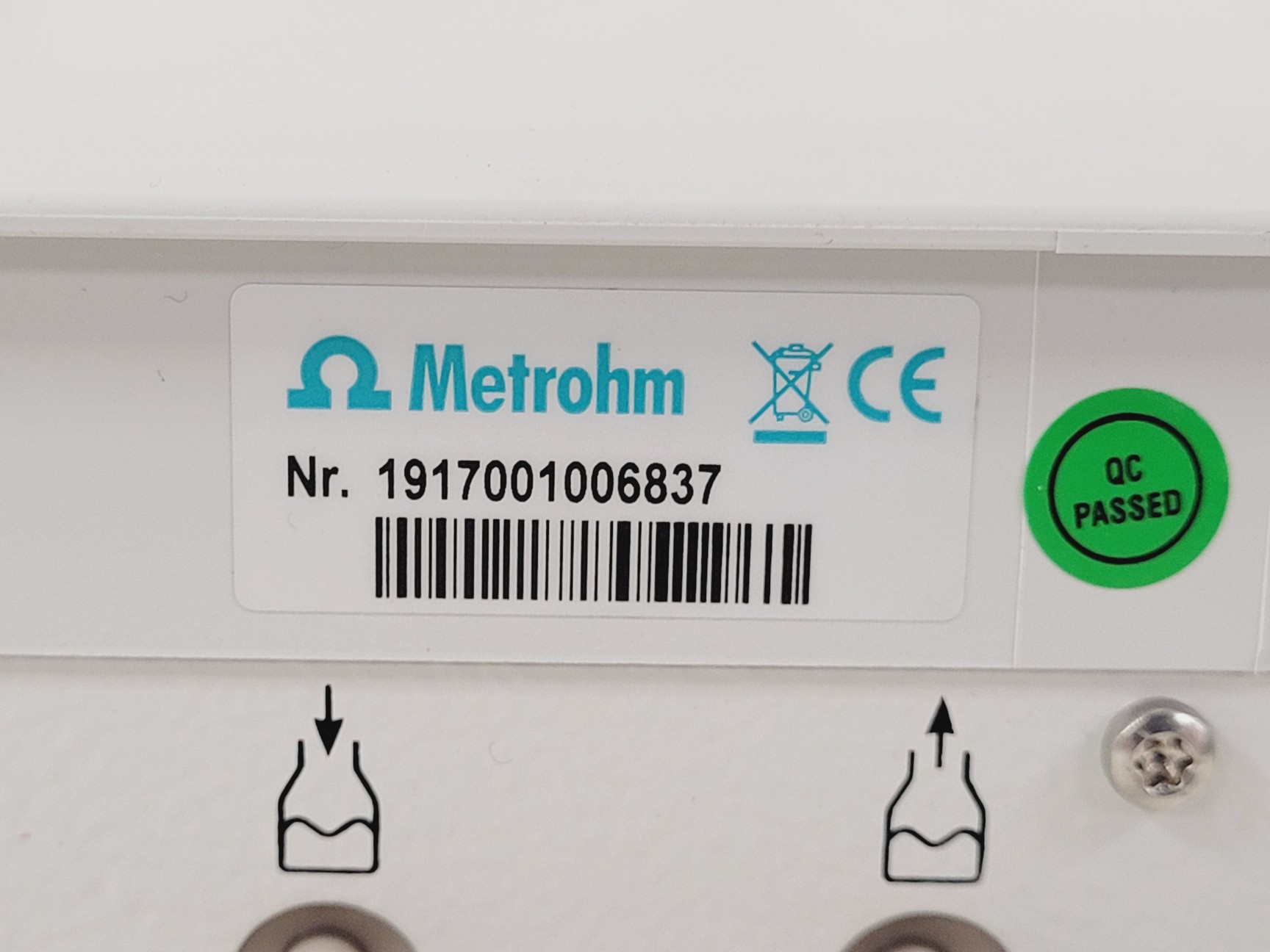 Image of Metrohm 860 KF Thermoprep Thermal Sample Preparation W/ 917 Coulometer Lab 