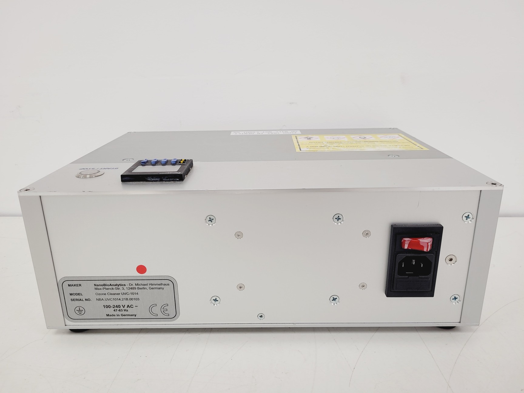 Image of NanoBioAnalytics Ozone Cleaner UVC-1014