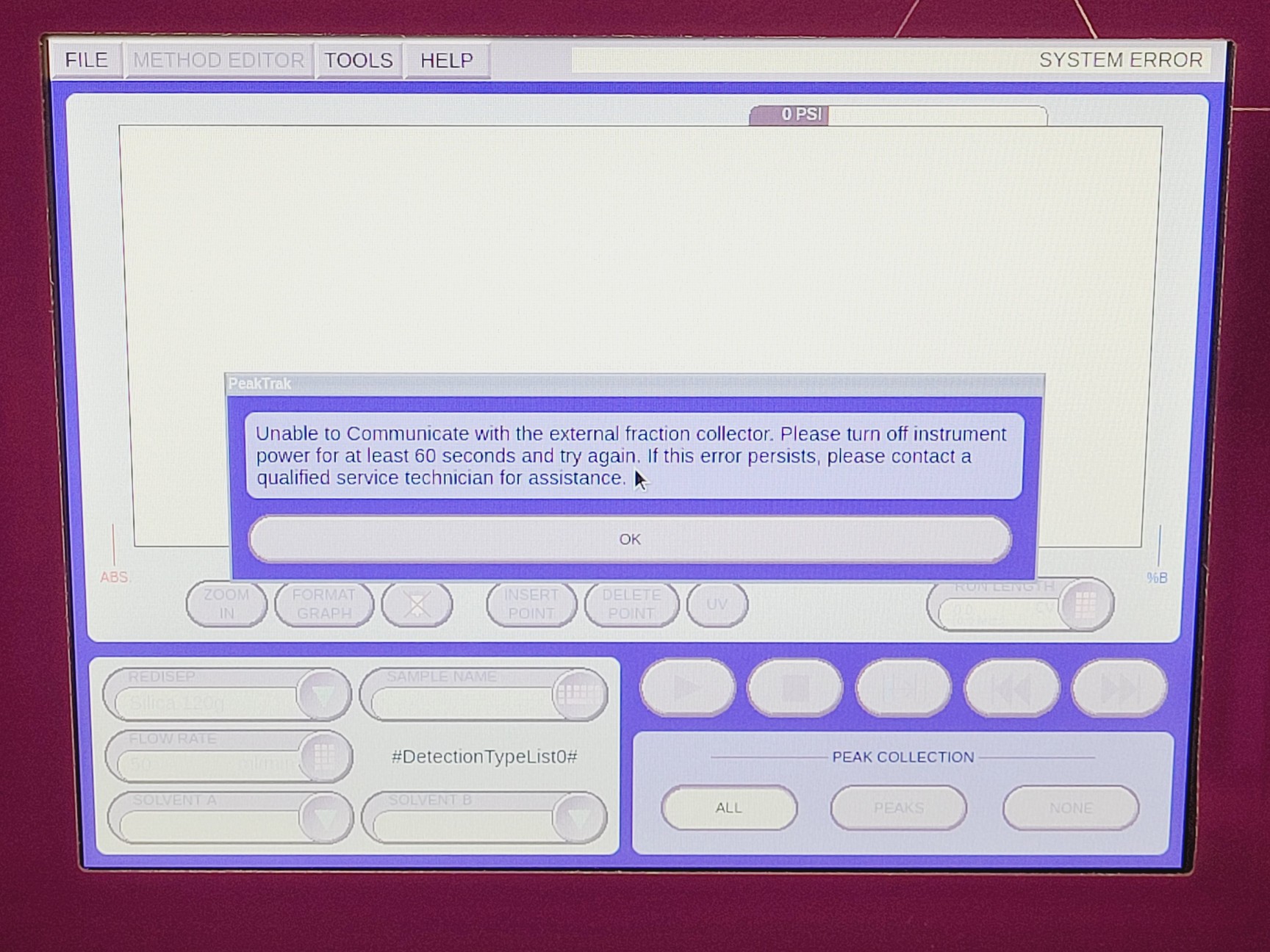 Image of Teledyne ISCO Combiflash Torrent UV Flash Chromatography System Lab