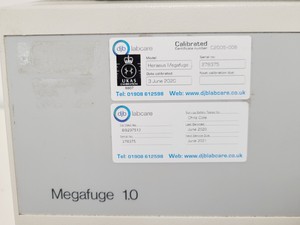 Thumbnail image of Heraeus Megafuge 1.0