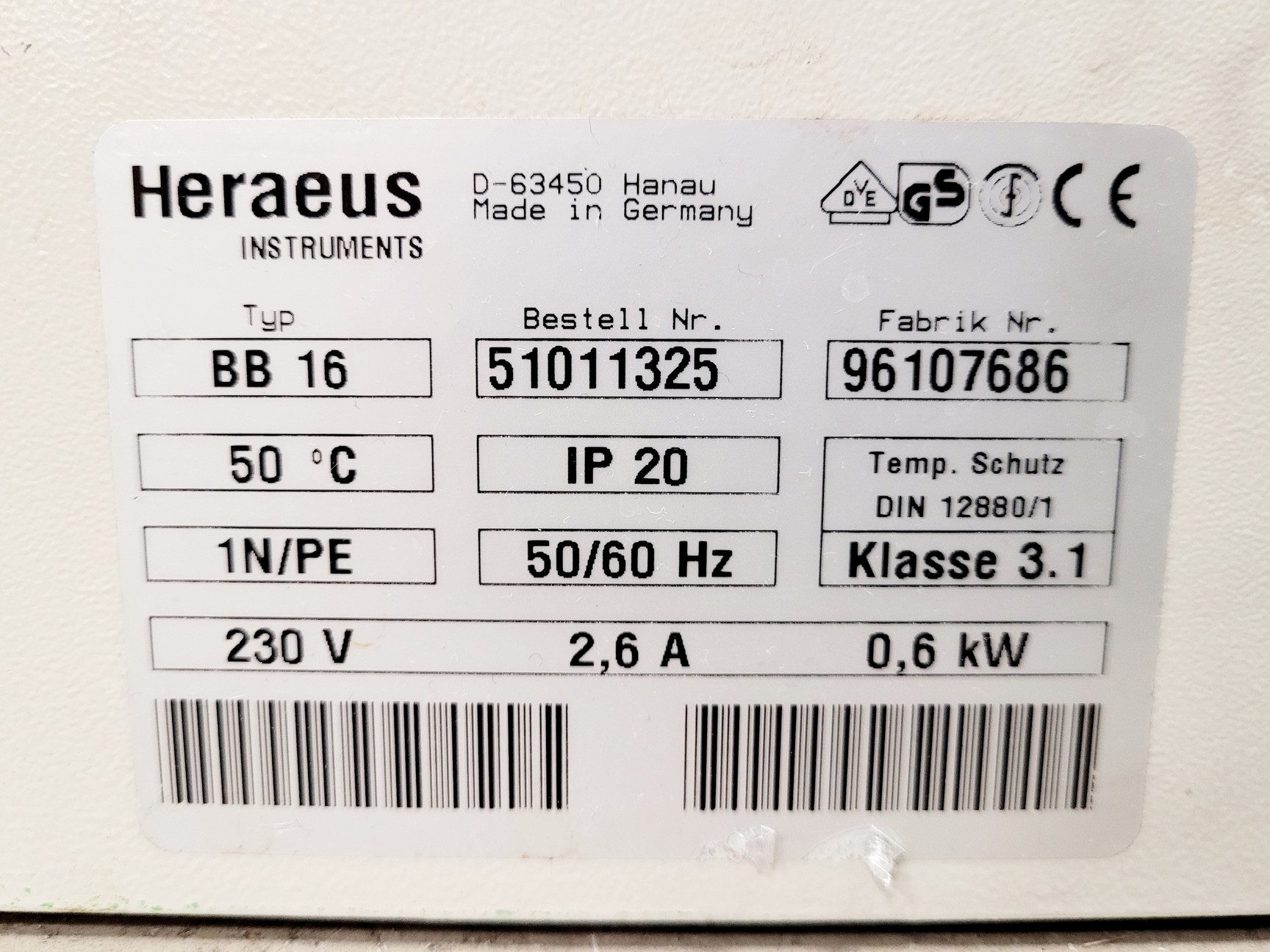 Image of Heraeus Function Line BB 16 CO2 Incubator