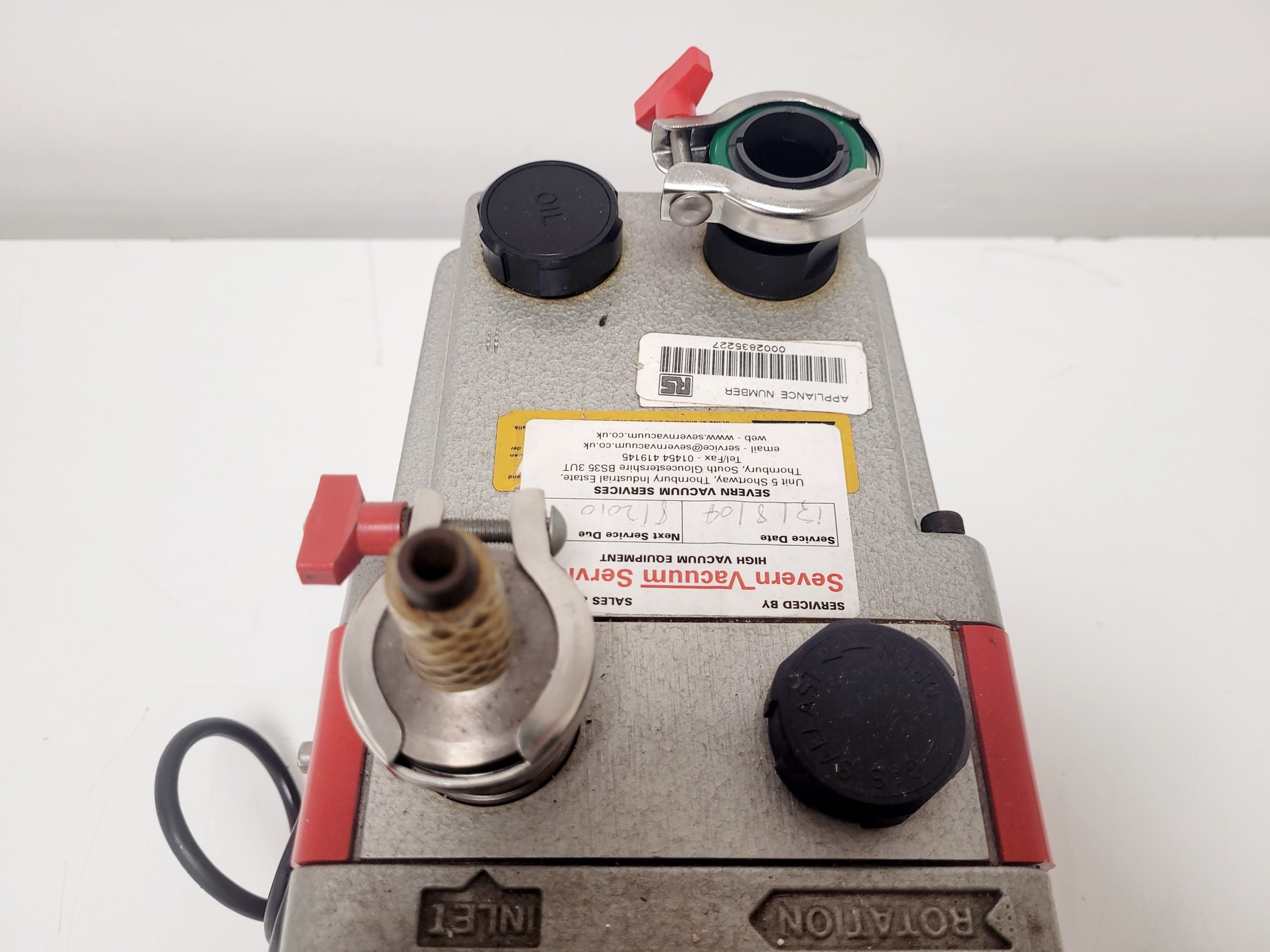 Image of Edwards 5 Two Stage Rotary Vane E2M5 High Vacuum Pump 