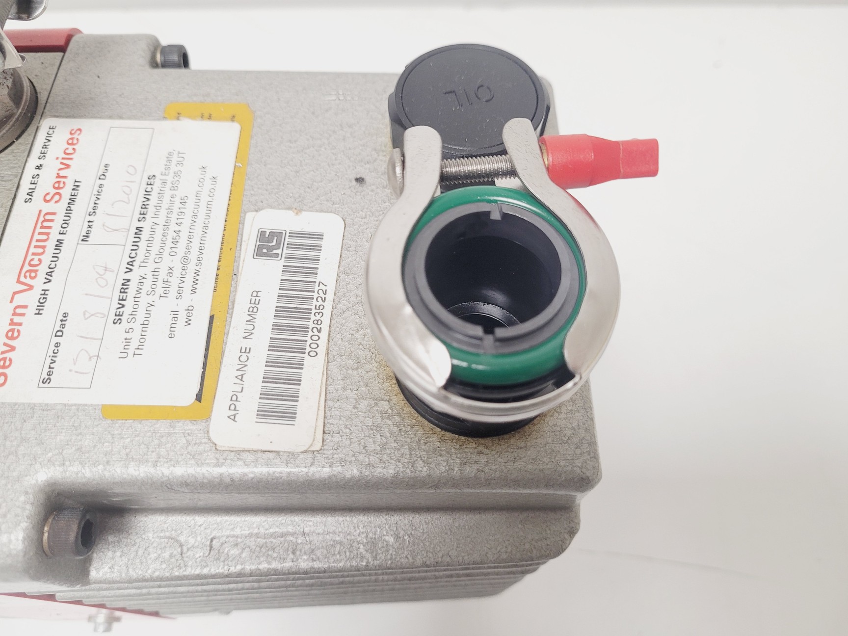 Image of Edwards 5 Two Stage Rotary Vane E2M5 High Vacuum Pump 