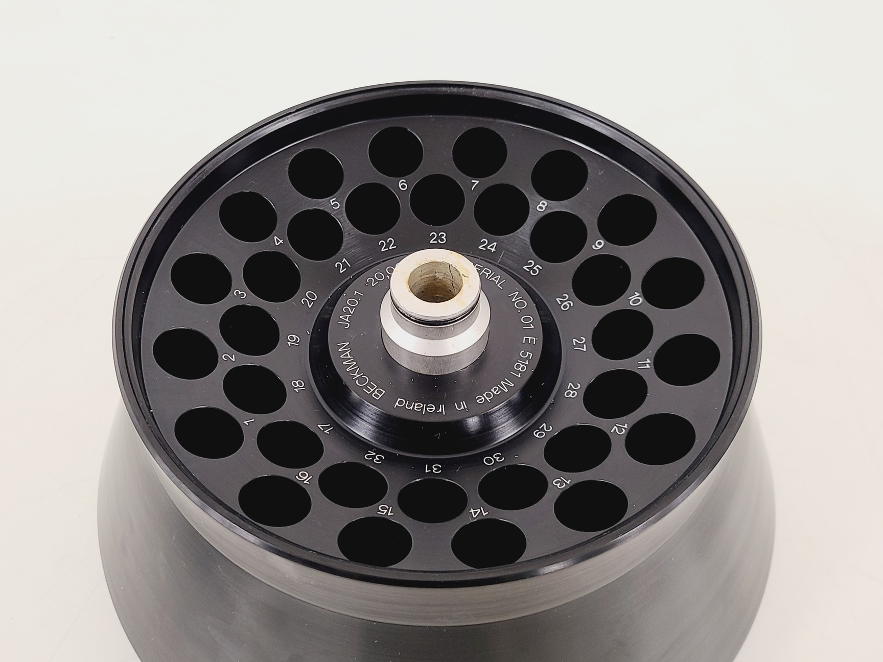 Image of Beckman JA-20.1 Fixed Angle Rotor Spares/Repair 2000 RPM Lab