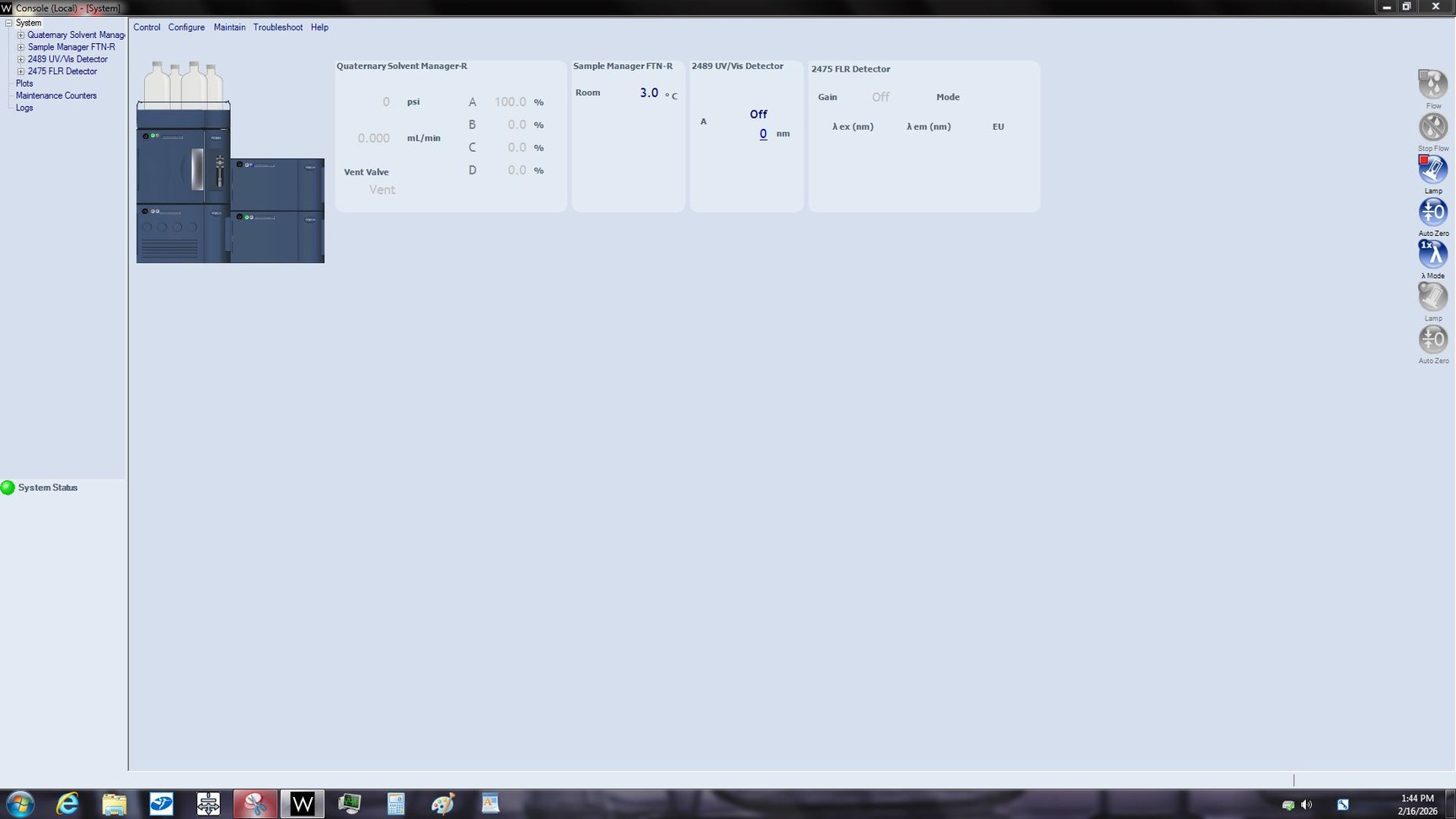Image of Waters Accuity Arc HPLC System, 2475, 2489, QDA, Quaternary, Column w/ Software 