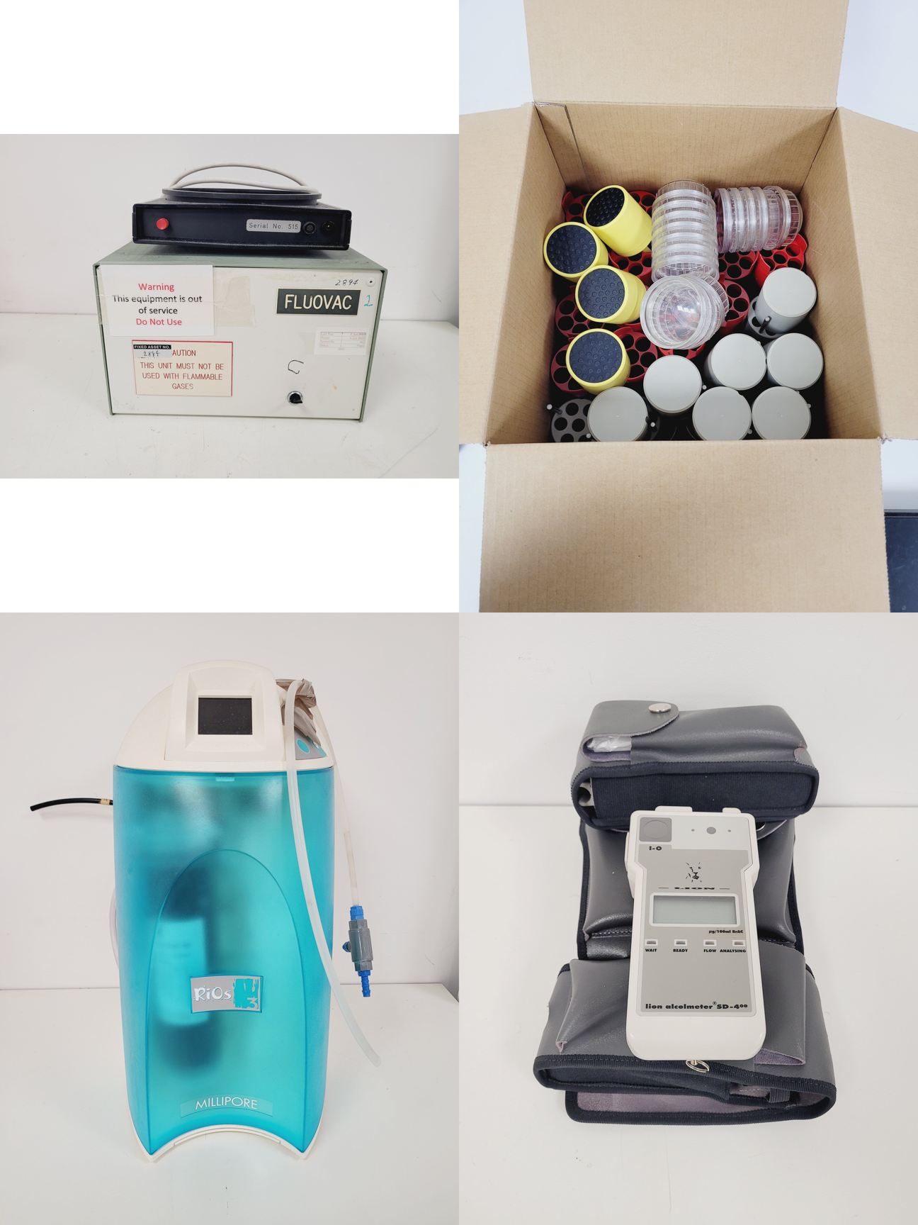Image of Mixed Job Lot of Laboratory Equipment - Charles, Mettler, Thorlabs, Panasonic