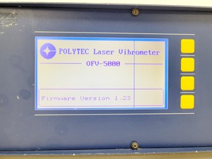 Thumbnail image of Polytec OFV-5000 Vibrometer Controller W/ Polytec OFV-55v Fiber Vibrometer