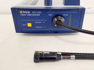 Thumbnail image of Polytec OFV-5000 Vibrometer Controller W/ Polytec OFV-55v Fiber Vibrometer