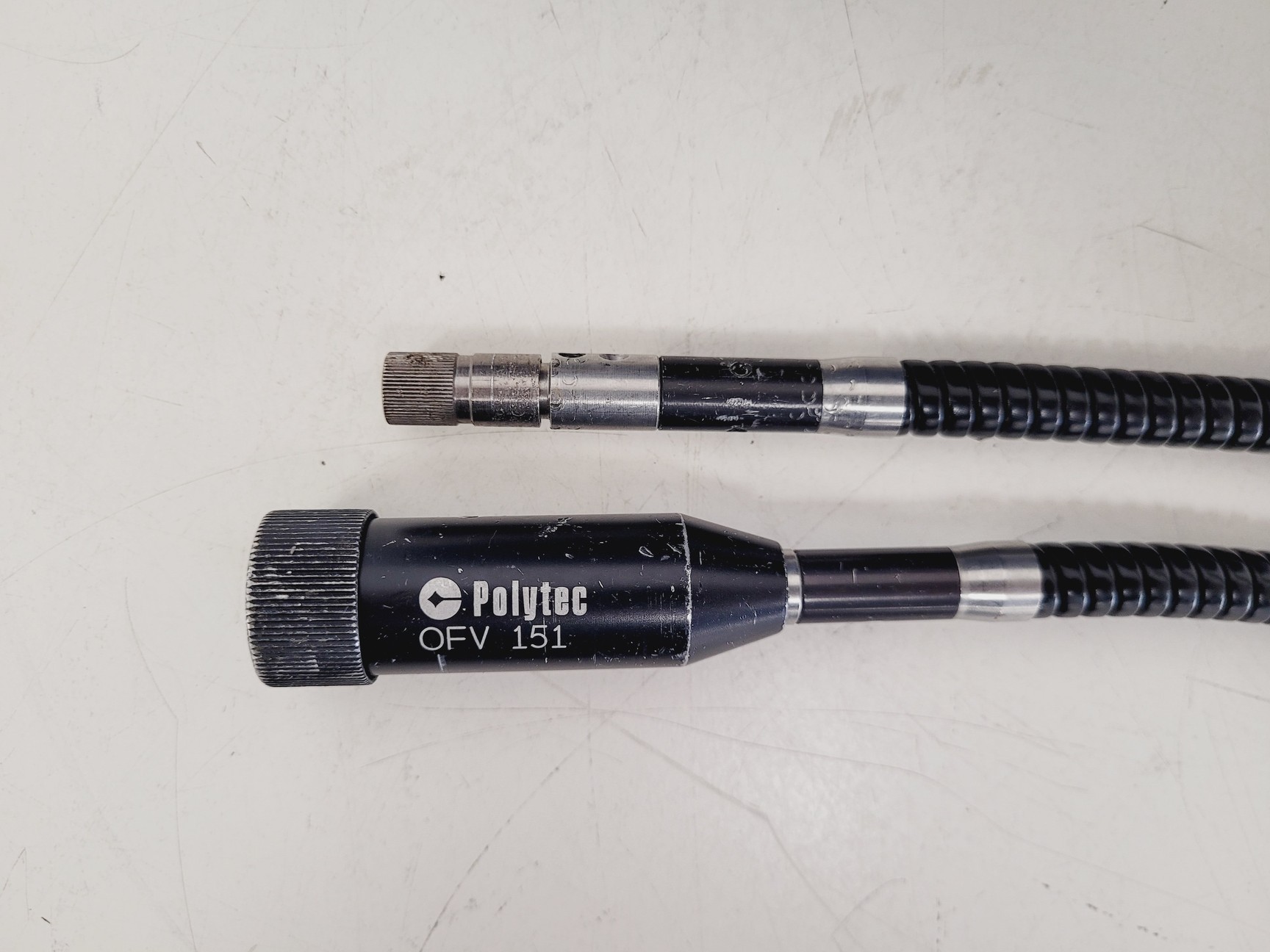 Image of Polytec OFV-5000 Vibrometer Controller W/ Polytec OFV-55v Fiber Vibrometer