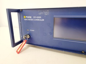 Thumbnail image of Polytec OFV-5000 Vibrometer Controller W/ Polytec OFV-55v Fiber Vibrometer